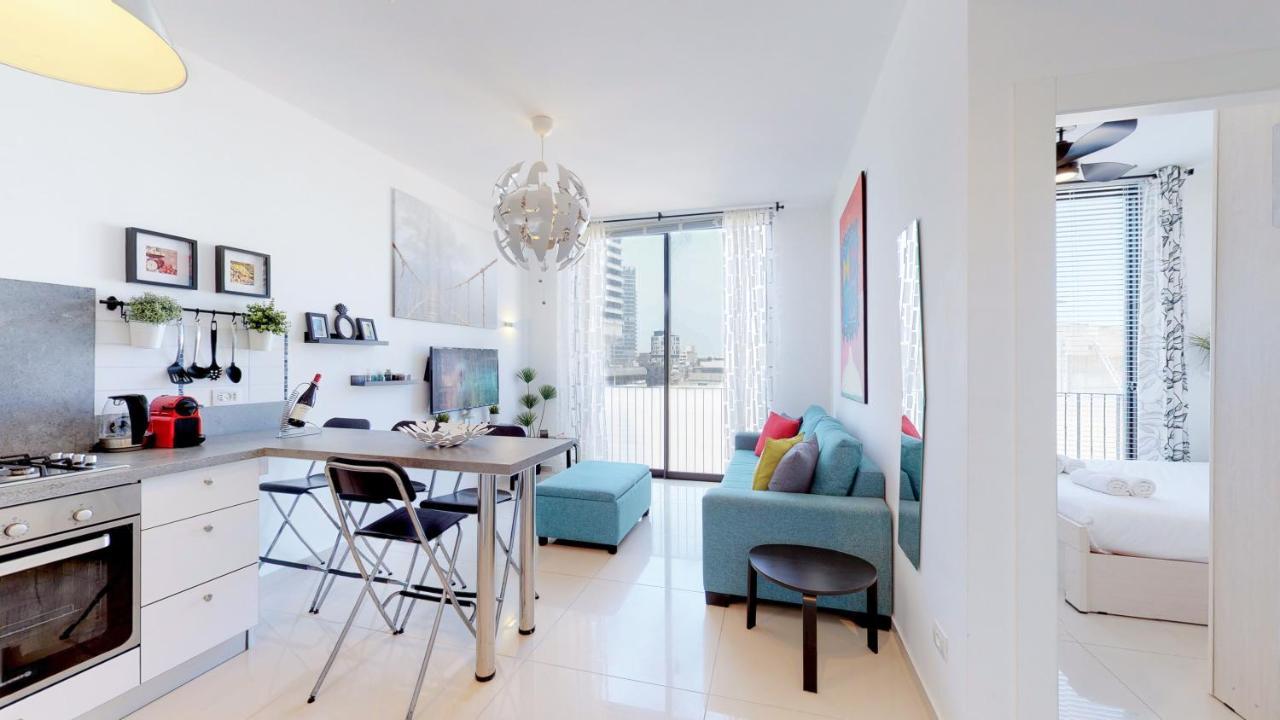 תל אביב Stylish 1Br Flat For 4 Ppl In Allenby By Holyguest מראה חיצוני תמונה